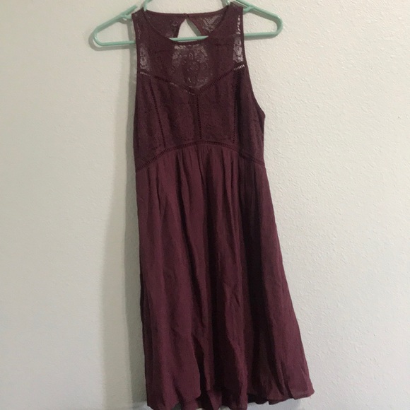 Burgandy Dress - Picture 1 of 2